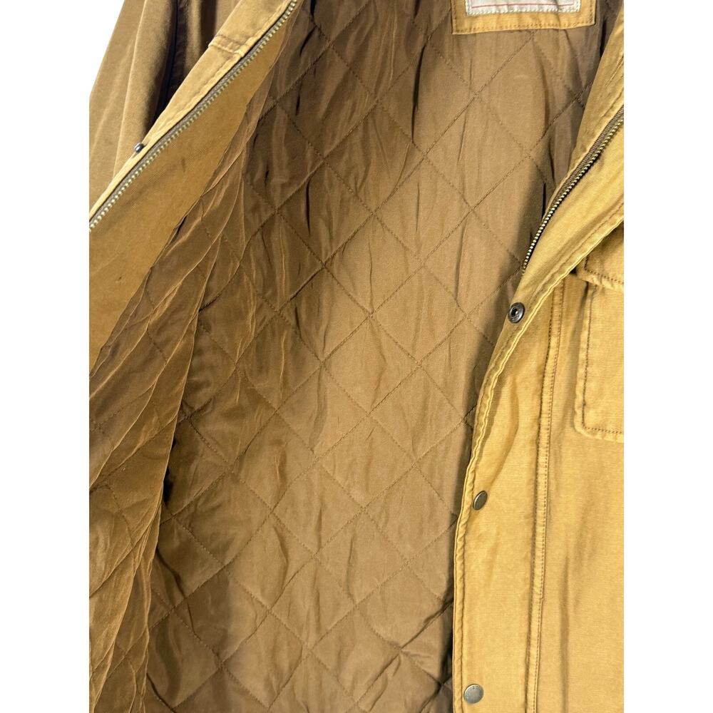 Levi’s Men’s Tan Canvas Quilted Utility Field Jacket Size Medium NWT - Picture 8 of 11
